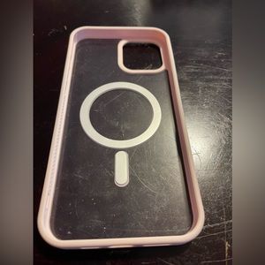 Rose gold iPhone 12 Pro Max case mag safe